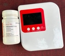 Haemoglobin meter with box of 100 microcuvettes